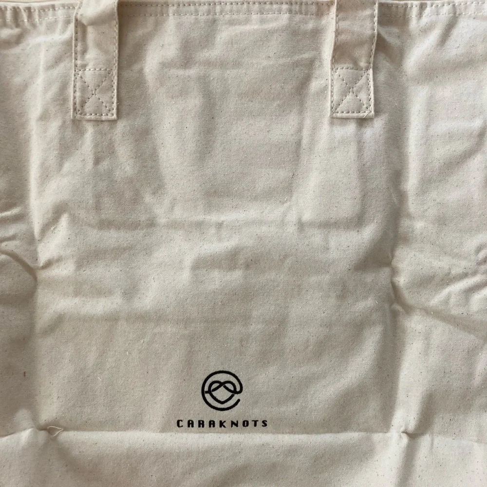 NWOT CARAKNOTS 'Mrs est 2024' Canvas‎ Tote Bag Bride Bridal Shower Bridesmaid